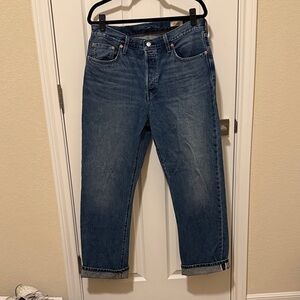 Levi's Women's Straight Blue Jeans